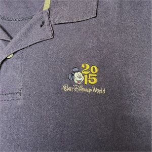 Navy Blue 2015 Walt Disney World Polo Shirt